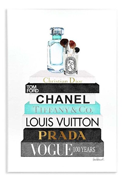 Emoda home Trove لوحة جدارية بألوان مائية من مجموعة كتب "فرش العطور" من "غلام...