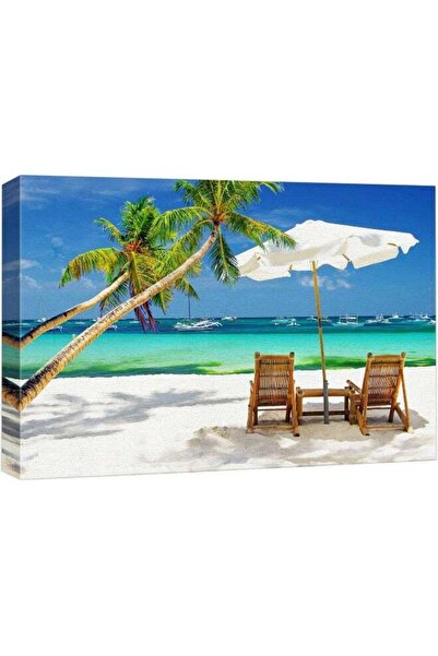Emoda home Trove wall26 - Tropical Vacation at The Beach - Canvas Art Wall Ar...