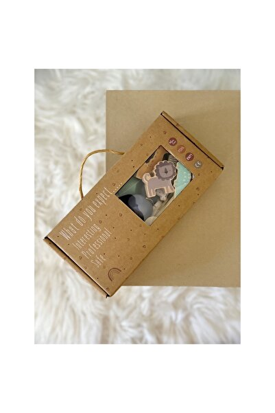 Mixbo Set 19 pieces Montessori threading Mixbo, Animals and trees, wood, 3+ years, multicolor