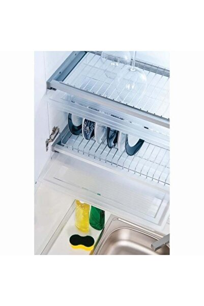 Hafele Sabit Bardaklık Tepsi Krom Parlak 90cm