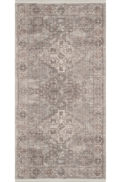 ESSENSE HOME & LİVİNG KYRA Vintage Modern Retro Özel Pamuk dokuma %100 POLYESTER Salon Oturma Odası Halısı