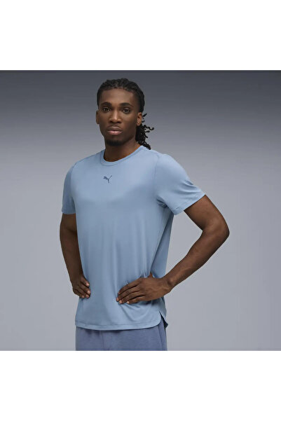 Puma M CLOUDSPUN TEE Mavi Erkek T-Shirt