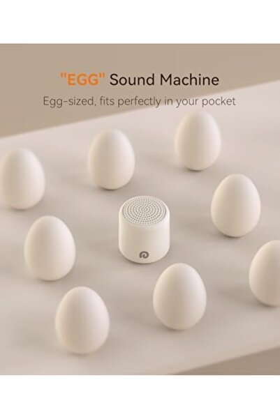 Dreamegg White Noise Machine - Portable Sound Machine Baby Adult, Travel White Noise Sound Machine,