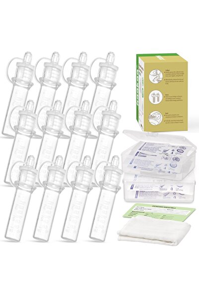 Haakaa مجموعة حقن جامع اللبأ، مجموعة حصاد اللبأ تتضمن حقيبتين للتخزين و2 من ا...