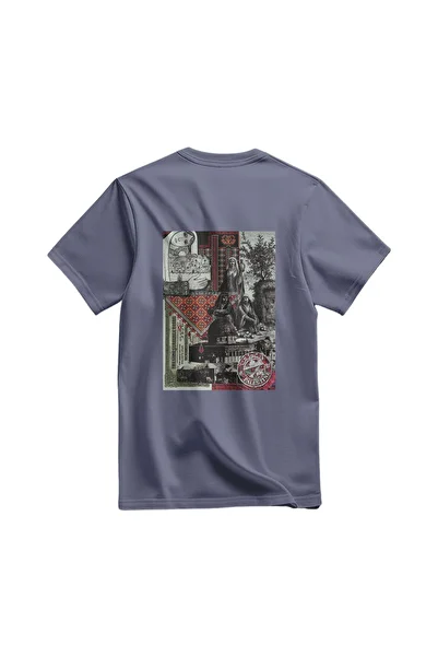 Zaytoon Short Sleeve Palestinian Old Images Digital Printed Unisex Palestine T-Shirt S - 2XL T300025