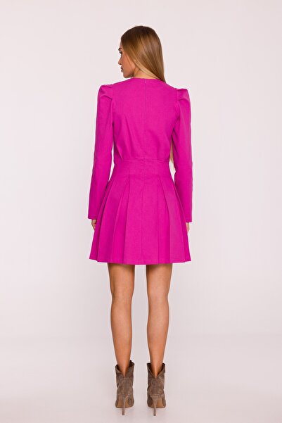 Made of Emotion Flared dress with deep pleats