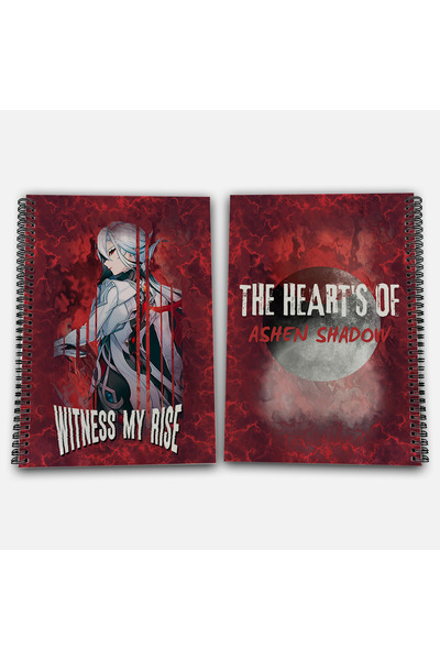 Define Moyas Genshin Impact Arlecchino A4 School Notebook 72 Sheets Model 4