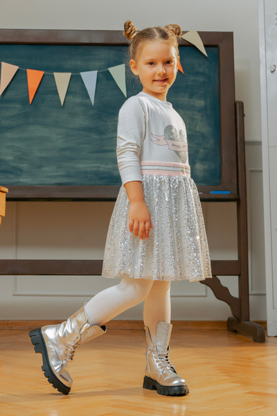 Miny Center Sequined Skirt