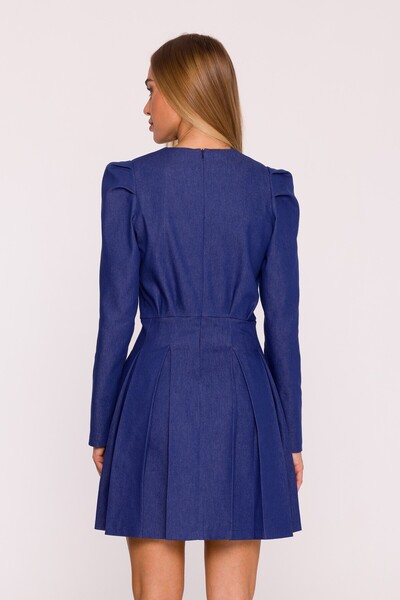 Made of Emotion Flared dress with deep pleats
