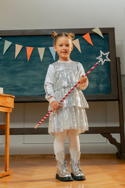Miny Center Sequin Sequined Dress