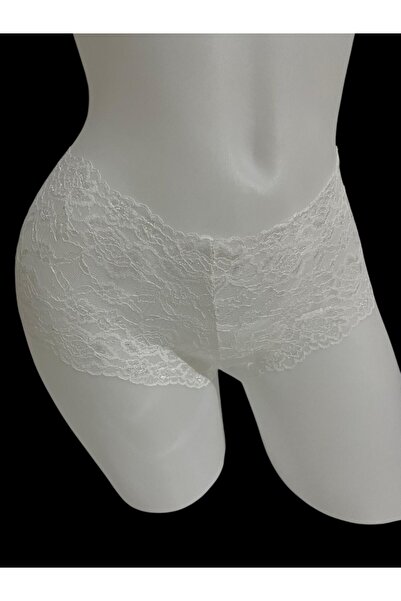 FEMMEA Flower Patterned Tulle Boxer