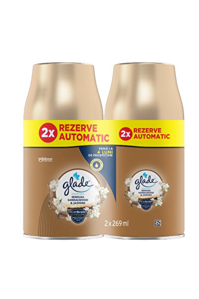 Glade Spray automat Rezerva Bali și Jasmine 2 x 269ml