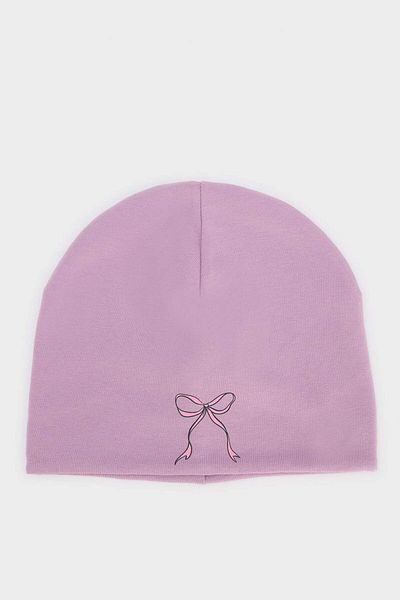 DeFacto Girl's Printed Cotton Beret F2398A825Sm