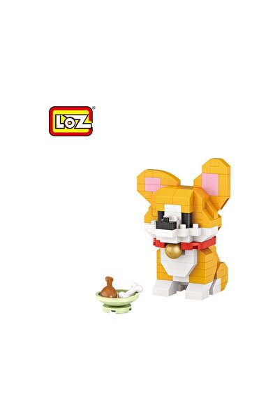 Loz 8605 Micro Block - Corgi Dog Patterned Bag