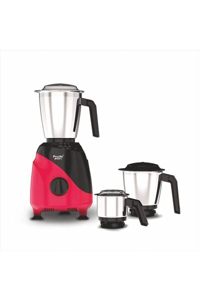 Preethi Peppy Mixer Grinder for Kitchen | 750 Watt Mixie, 3 jars | 5yr Motor Warranty & Lifelong Fre