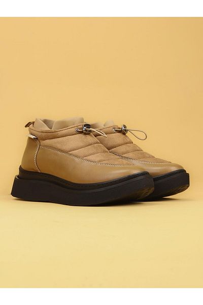 layki Women's Padded Winter Mink Sneaker Boots
