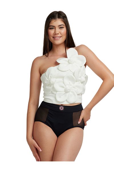 FemiEko Femi.Eko® Nanna – Black High Waist Menstrual Panties, High Absorption 12h