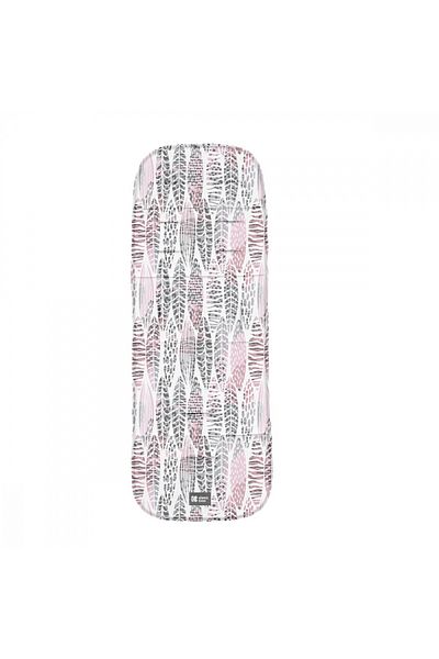 Kikka Boo KikkaBoo Double Sided Stroller Mattress Leaves Pink