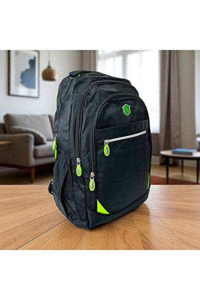 OEM Green Fashion Backpack, 45 x 35 x 20 cm, 3 compartments, RS30