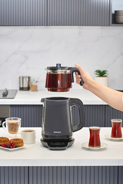 HOMEND Royaltea 1729H - Anthracite Color Speaking Tea Machine