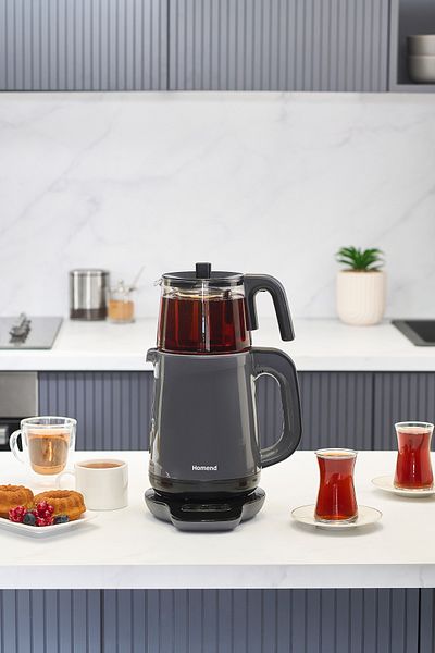 HOMEND Royaltea 1729H - Anthracite Color Speaking Tea Machine
