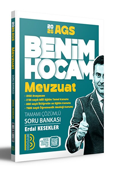 Benim Hocam Yayınları 2026 Ags Mevzuat Soru bankası