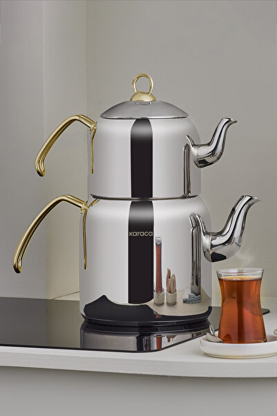 Karaca Esme Midi Çaydanlık Takımı Gold