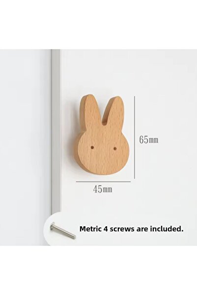 ka tasarım Children's Room Furniture Handles 2 Pieces, Drawer Handle, Animal Motif Handle 2 Pieces