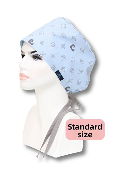 doktorbonem Стандартен размер синя шапка с мотиви за лекари, медицински сестр...