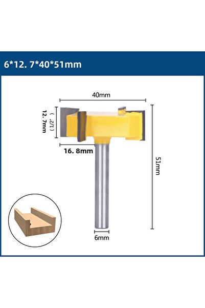 Choice 6x12.7x40x51 XCAN قطعة واحدة من مثقاب التوجيه من الكربيد بقطر 6 مم وقا...