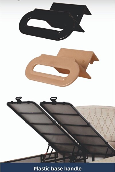 ENZELO Mâner de bază din plastic și suport pentru pat