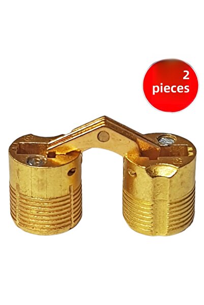 ALETÇANTAM مفصلة طاولة مخفية 14 ملم مفصلة معدنية قابلة للطي - قطعتان