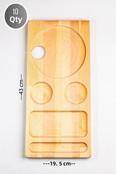 DDATELİER 10 Pieces Kettle Presentation Tray, Hotel Presentation Tray, Cup Tea Mat, Kettle Presentation, Kettle Tray