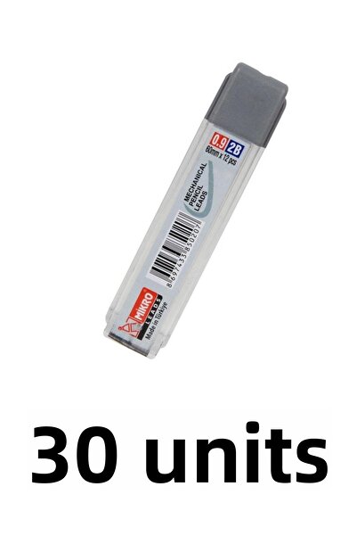 Mikro 30 قطعة دقيقة 0.9 مم قلم رصاص 20 قطعة