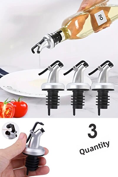 Sekiz8 3 قطع من أجهزة تقديم الأغطية المقاومة للتسرب - سدادة وعاء الزيت وقطارة...