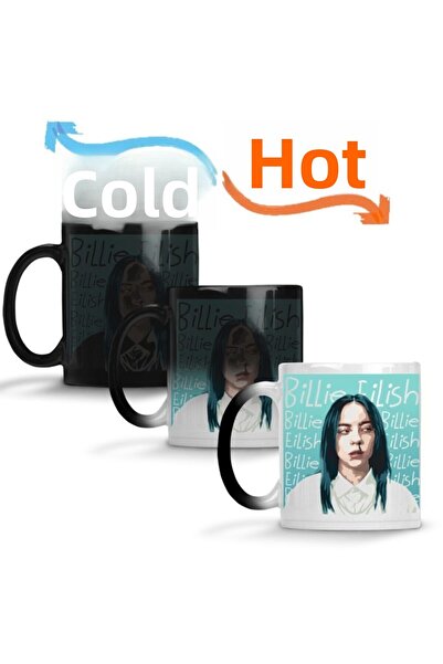 Baskı Dükkanı بيلي إيليش 014 - مجموعة أكواب وأكواب من البورسلين السحري