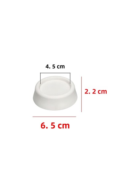 Badem10 (4 ΤΕΜ) Πλυντήριο ρούχων Ψυγείο Αντικραδασμικό Πάγκο Βάση Πόδι