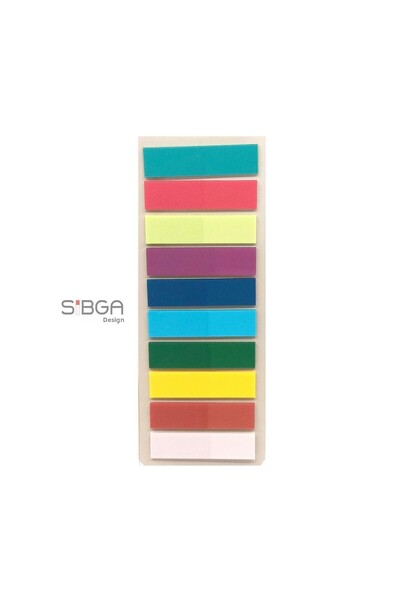sibga tasarım Transparent Colored Postit Post-it Post ItBookmark Bookmark Postit Sticker Note Paper 200 Sheets