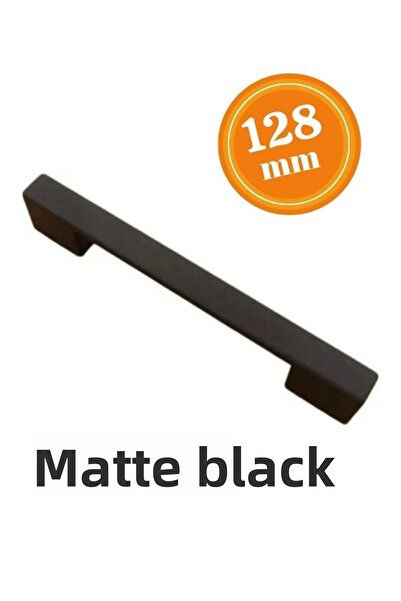 spotkulp كالي كولب ألومنيوم 128 ملم أسود غير لامع (خزانة درج أثاث المطبخ) طلاء فرن المنتج المعدني