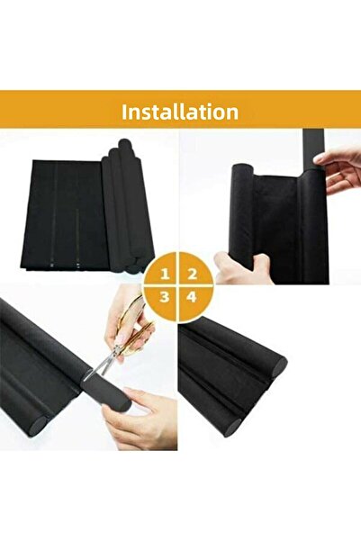 Arnee Σφουγγάρι εξοικονόμησης καυσίμου διπλής όψης μαύρο αντιανεμικό κάτω από...