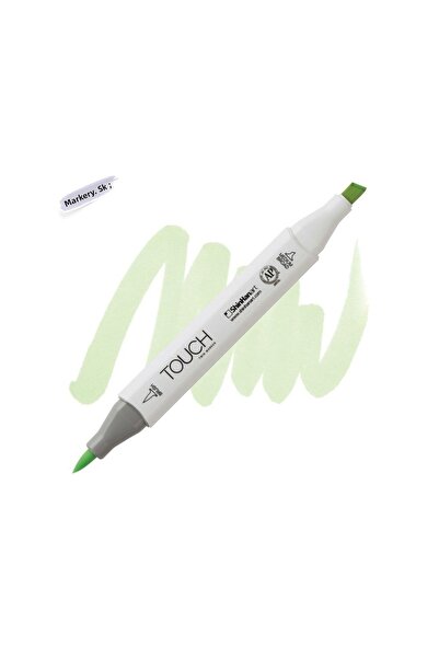 Shinhan Art Touch Twin Brush Pen: Double Sided Marker: Gy173 Dim Green