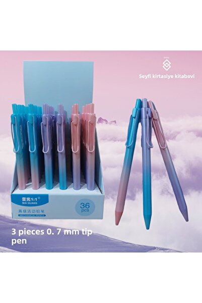 SEYFİKİRTASİYE قلم برأس متنوع 0.7 ملم 3 قطع 8162