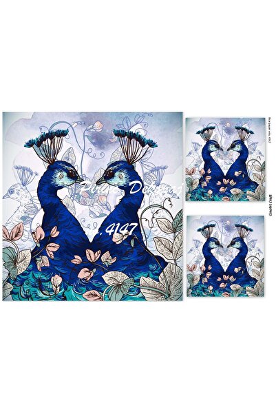 LİNEART Lineart Brass Decopage Paper 29X42 No:L4147