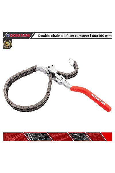 İzeltaş Double Chain Oil Filter Brush |   60X160 mm