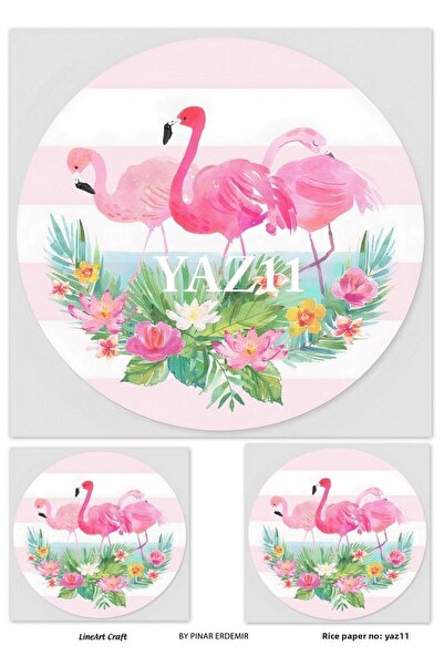 LİNEART Lineart Brass Decopage Paper No:Yaz11- 29X42Cm