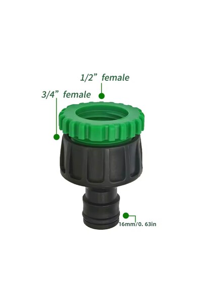 BGA Garden Hose Connector 1/2 Fountain Faucet Hose Connector