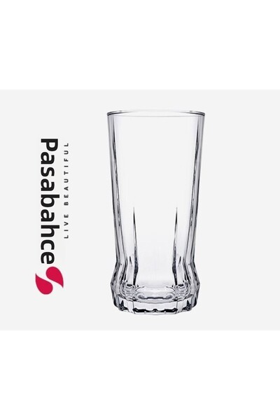 Paşabahçe أكواب مشروبات غازية طويلة من جايا مكونة من 3 قطع