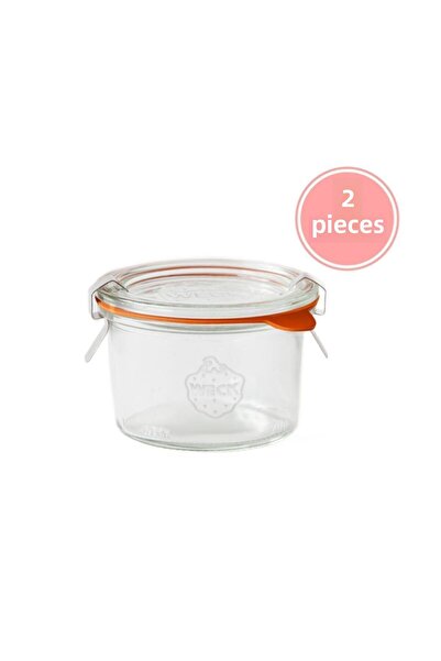 Weck 200 Ml Glass Storage Jar 2 Pieces