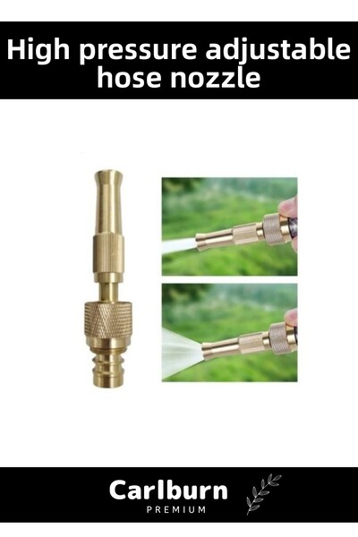 Carlburn Seria Premium de 15 mm - Cap de furtun reglabil de înaltă presiune, ...