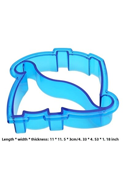 Choice قطعة واحدة من قوالب الخبز على شكل ديناصور للأطفال، قطعة واحدة من قوالب...